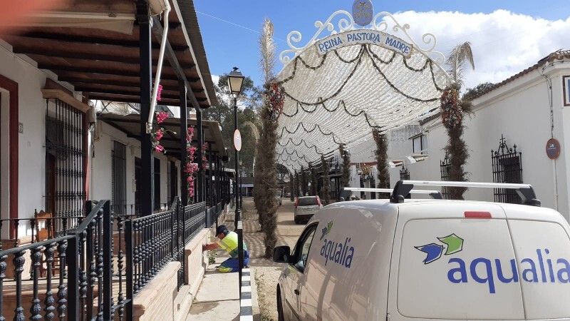 Aqualia prevé un consumo de 60 millones de litros de agua en El Rocío
