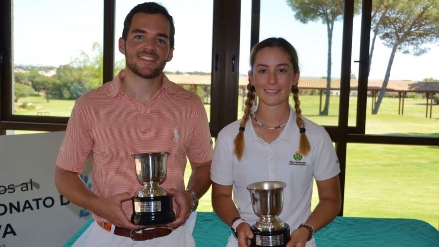 Pablo Heredia y Mar García ganan el Campeonato de Huelva en Bellavista