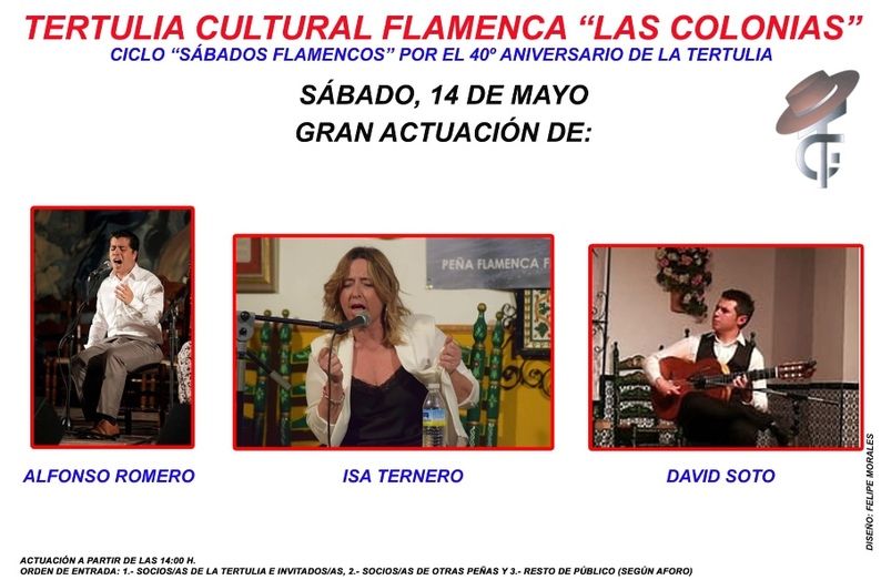 Alfonso Romero, Isa Ternero y David Soto, los siguientes en Las Colonias