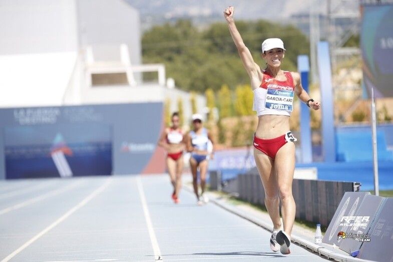 Histórico oro y mejor marca personal de Laura García-Caro en el Campeonato Iberoamericano