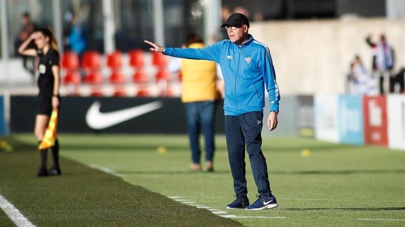 Antonio Toledo ve al Sporting Huelva 'mentalmente genial' y Cinta Rodríguez 'muy abierta' la semifinal ante Granadilla Tenerife