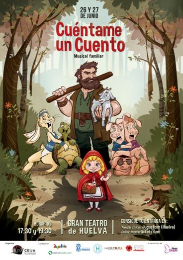 Ya hay ganadores de las entradas para el estreno del musical 'Cuéntame un cuento'
