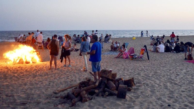 Punta Umbría contará con seis hogueras controladas en La noche de San Juan