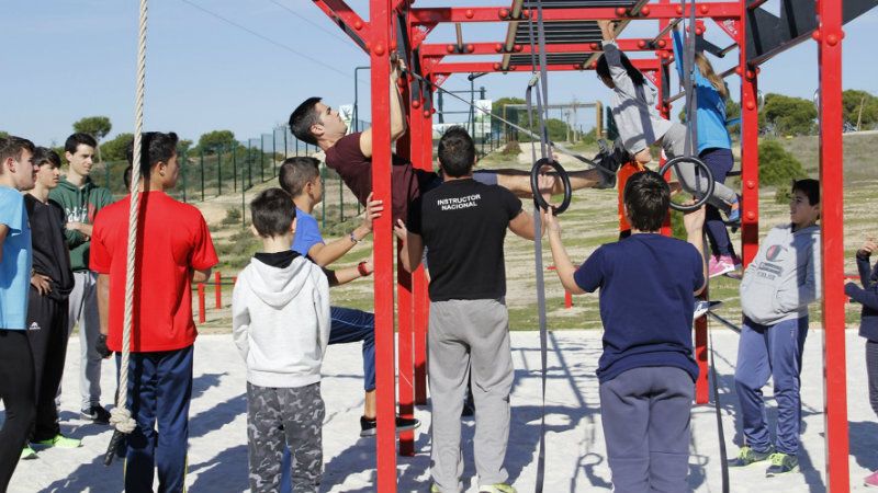 El Parque El Camaleón acoge el I Campeonato de Batallas de Street Workout