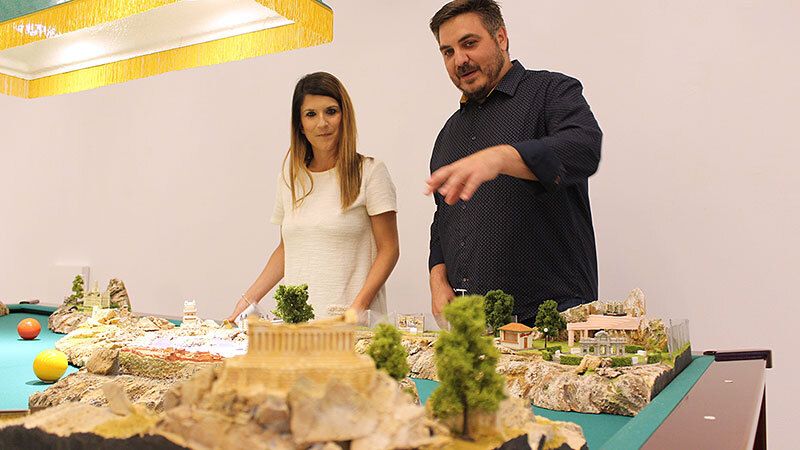 La reflexión paisajística y de la territorialidad llegan a la Sala de la Provincia con la muestra 'El escalador de panoramas'