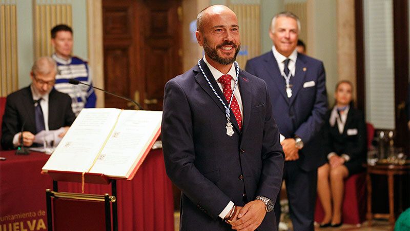 Gabriel Cruz encara su segundo mandato al frente del Ayuntamiento de Huelva