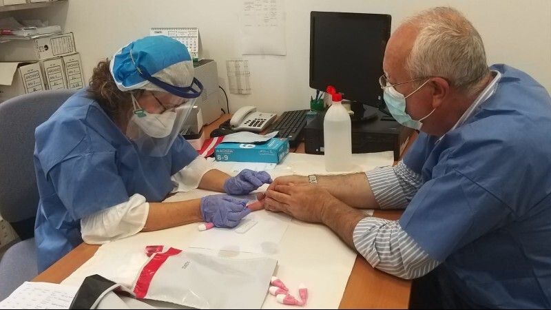 Comienzan a realizarle los test de Covid-19 a los funcionarios de los juzgados de Huelva