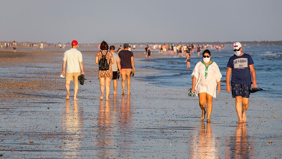 Damas detecta más desplazamientos a las playas y espera un verano 'totalmente normal'