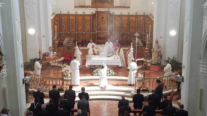 Corpus de la Caridad en la catedral
