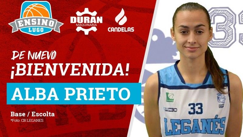 Alba Prieto regresa al Ensino Lugo y Andrea Alcantara renueva por el Ramón y Cajal de Granada