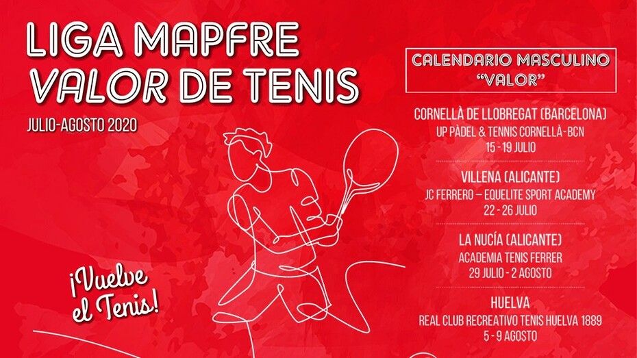 La Copa del Rey se disputará del 5 al 9 de agosto con jugadores situados a partir del Top-100 del ranking mundial de la ATP