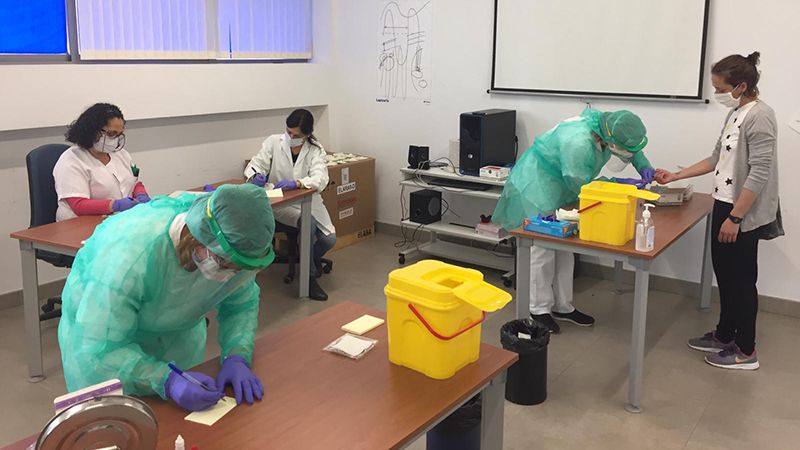 El SAS se prepara para posibles rebrotes y contratará a más de 300 profesionales para mantener los dobles circuitos