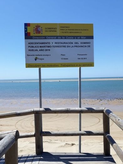 Costas aportará 4.000 metros cúbicos de arena a la playa de El Portil