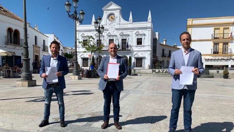 PSOE , IU y C’s presentan una moción de censura en el Ayuntamiento de Cartaya