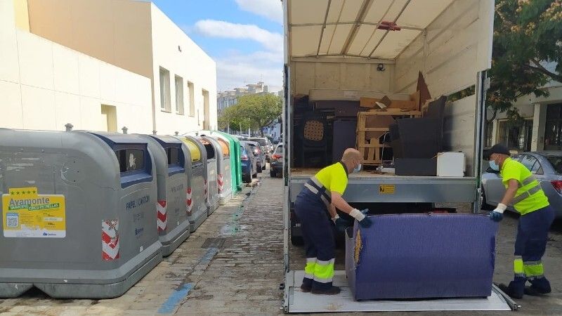Giahsa reorganiza y optimiza su servicio de recogida de residuos voluminosos y podas