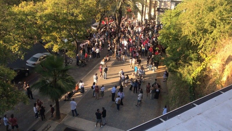 Arranca junto a La Joya la protesta ciudadana en defensa de los cabezos de Huelva