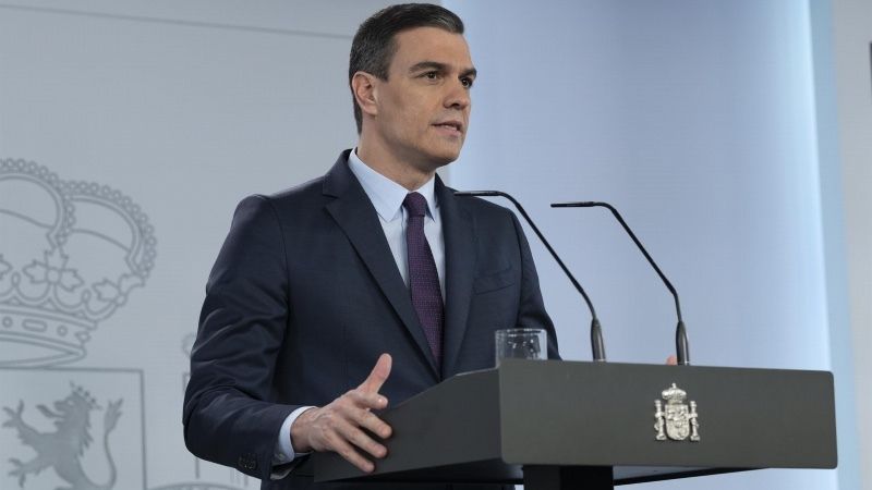 Pedro Sánchez anuncia que las mascarillas dejarán de ser obligatorias el 26 de junio al aire libre