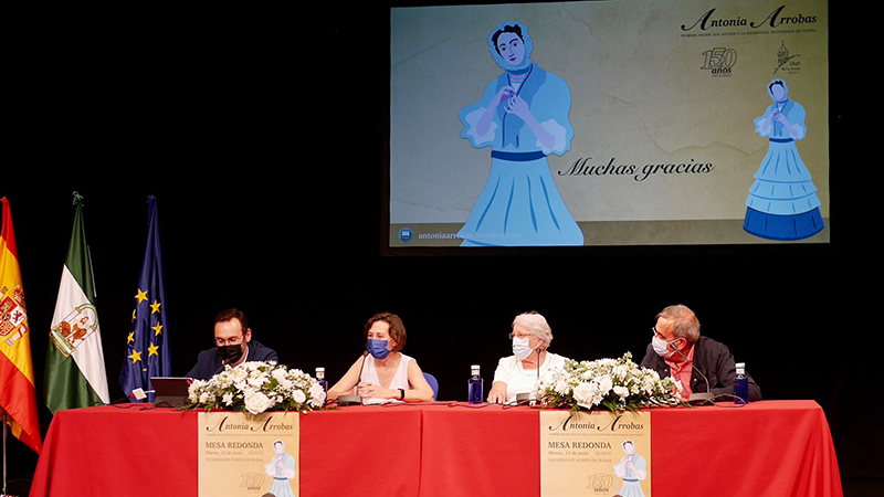 Antonia Arrobas, protagonista de 'una página gloriosa de la historia de Huelva'