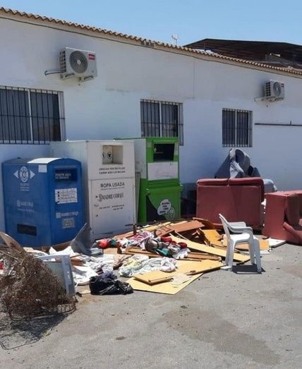 Suciedad en Manzanilla