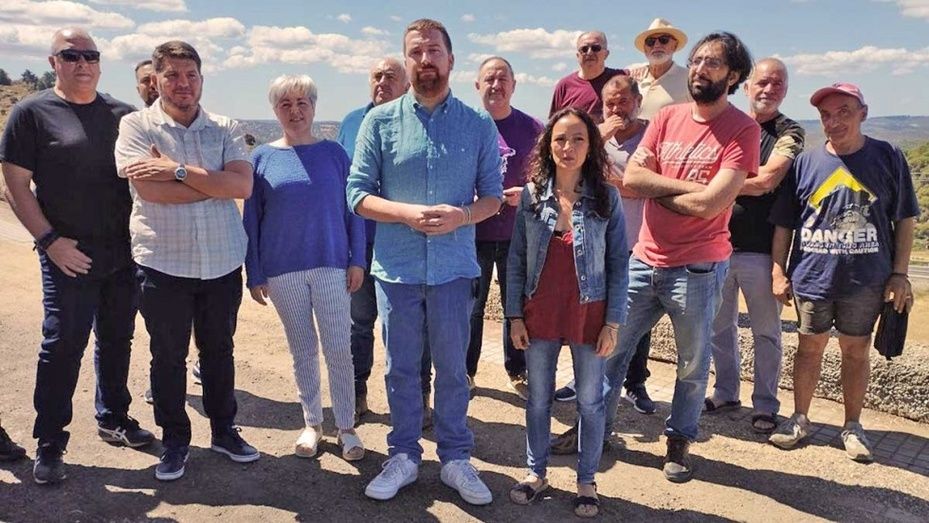 Por Andalucía se compromete a poner una fecha de cierre al vertedero de Nerva