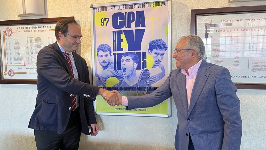 Quironsalud Huelva renueva su apoyo a la Copa del Rey de Tenis