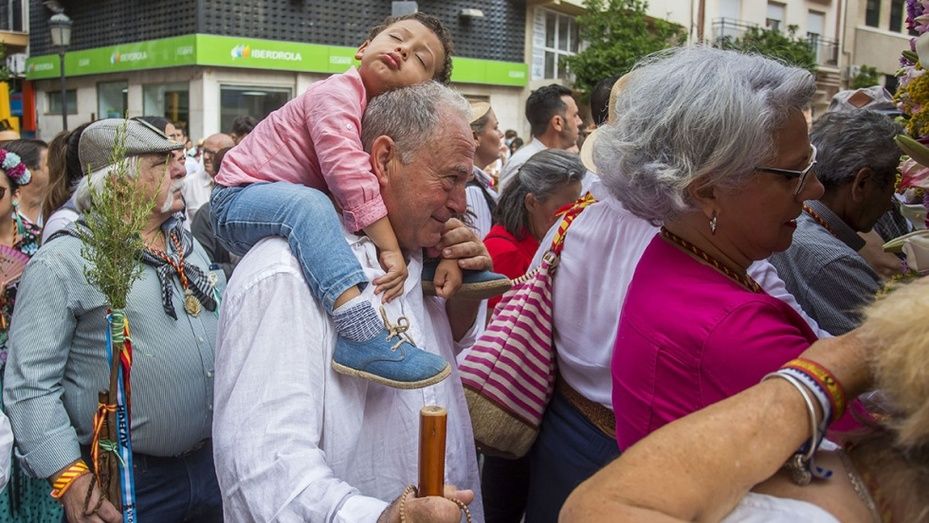 Emigrantes ya camina hacia El Rocío