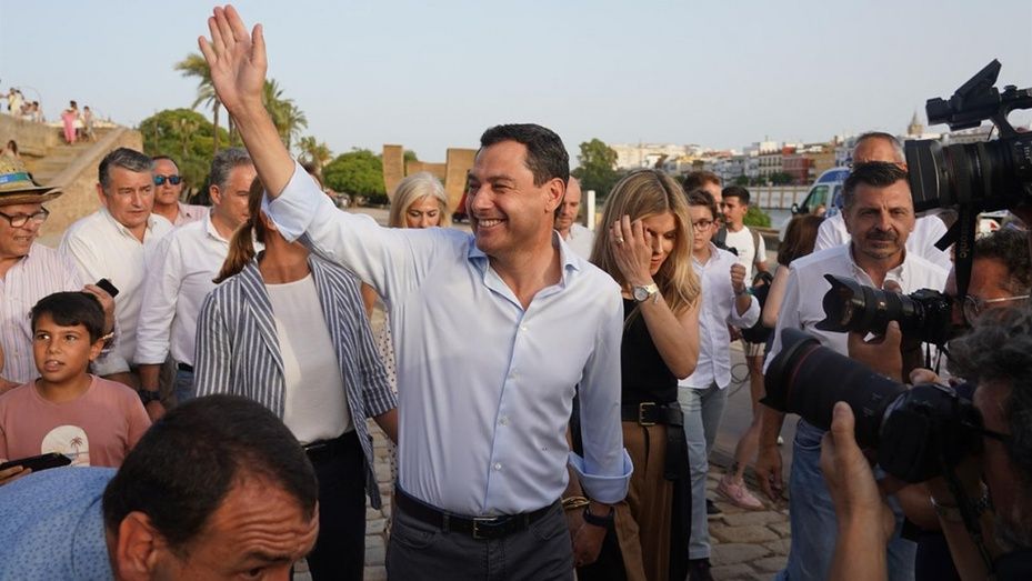 Histórica mayoría absoluta del Partido Popular de Juanma Moreno en Andalucía