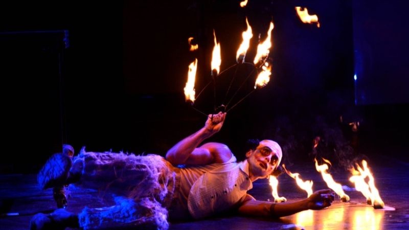 El espectáculo de calle 'Psike' abre el ciclo 'Un verano para quedarte' en la capital