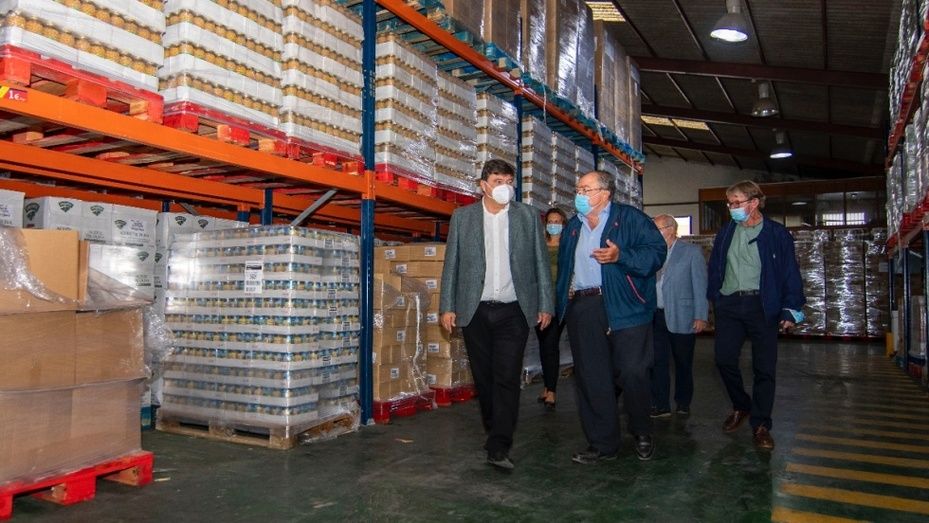 El Banco de Alimentos de Huelva ampliará sus instalaciones en el Polígono Pesquero
