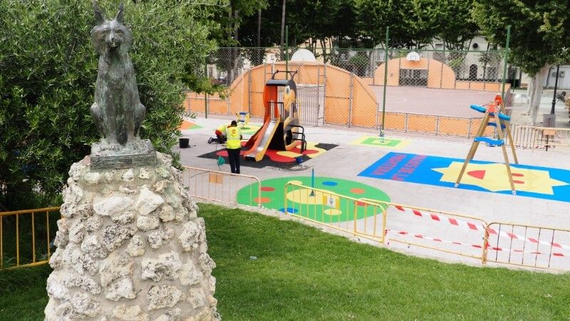 Reforma total de los parques infantiles y zonas de juego de Palos de la Frontera