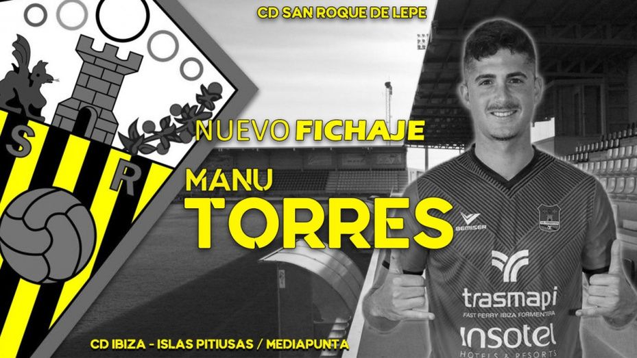 Manu Torres, fichaje de peso para la delantera del San Roque