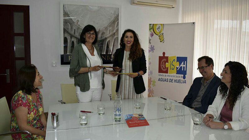 La UHU y Aguas de Huelva respaldan su alianza con la Cátedra de Innovación Social