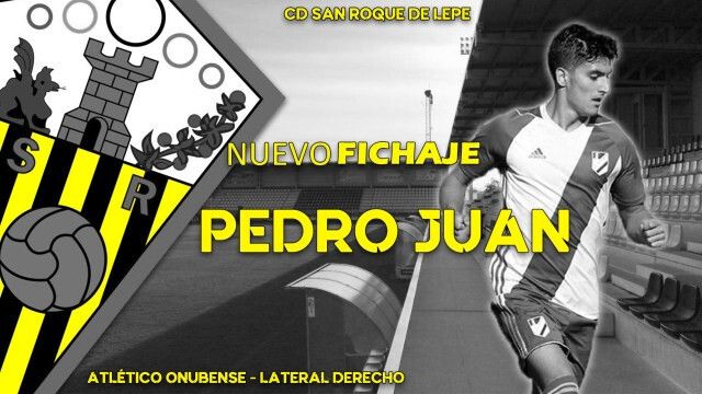 El San Roque ficha al lateral del Atlético Onubense Pedro Juan
