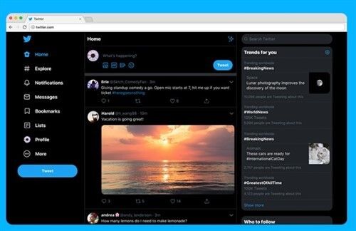 Twitter ya es más rápido y sencillo
