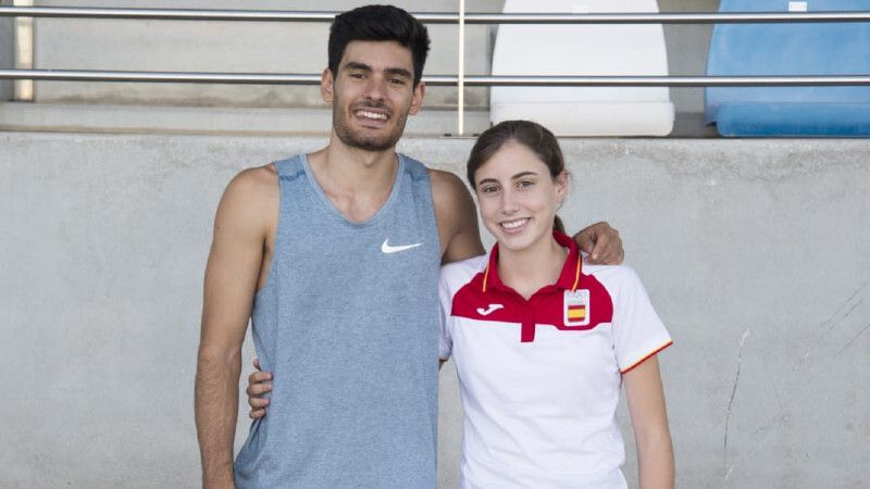 María Forero y Héctor Santos comparten con alegría y emoción sus éxitos a su llegada a Huelva