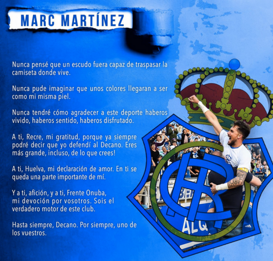 Marc Martínez firma 'muy feliz e ilusionado' por el Cartagena