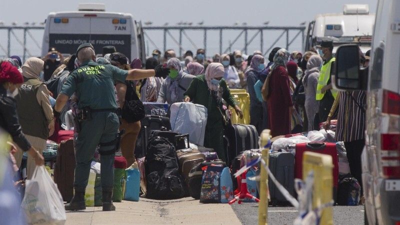 El último barco de temporeras saldrá este miércoles hacia Marruecos finalizando el regreso de más de 7.000 a su país