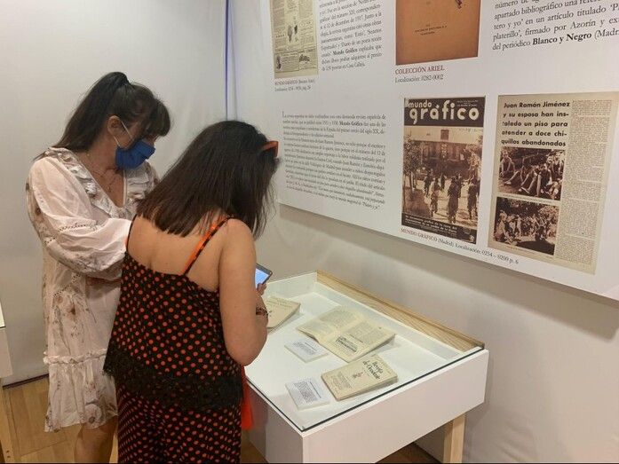 La exposición 'Platero y yo' recuerda la relación de Jesús Hermida con Juan Ramón Jiménez