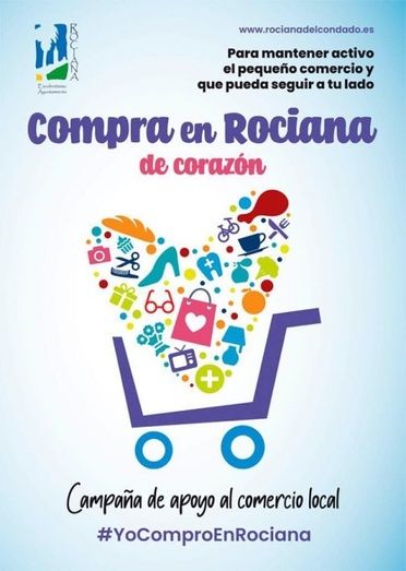 Rociana del Condado regalará siete premios de 150 euros cada uno en una campaña de apoyo al comercio local