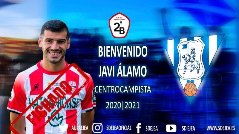 Javi Álamo ficha por el Ejea e Iván Agudo por el Izarra