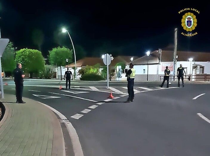 Intervienen diversos objetos peligrosos y sustancias estupefacientes en controles de seguridad en Aljaraque