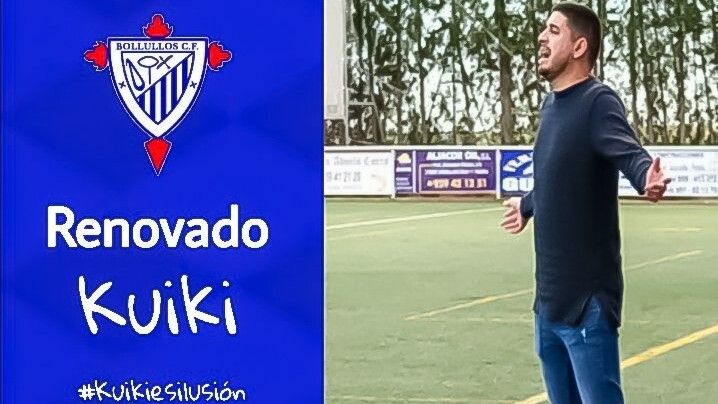 Kuiki volverá a entrenar esta temporada al Bollullos tras ascenderlo a la División de Honor