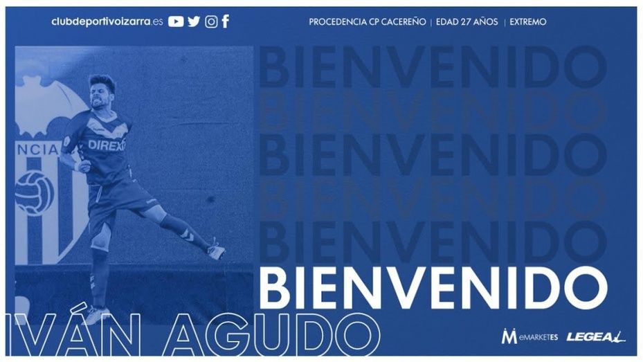 Javi Álamo ficha por el Ejea e Iván Agudo por el Izarra