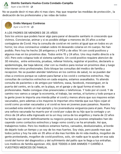 El runrún: La desesperación de la Atención Primaria
