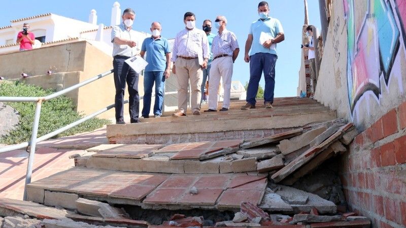 El PP urge al Gobierno a regenerar la playa de El Portil, con falta de arena y sin accesos