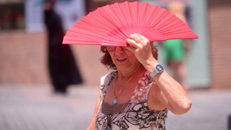El Granado marca la máxima de un sábado sofocante en la provincia