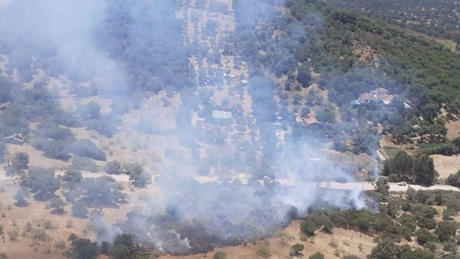 Extinguidos dos incendios forestales en Almonte y Aroche