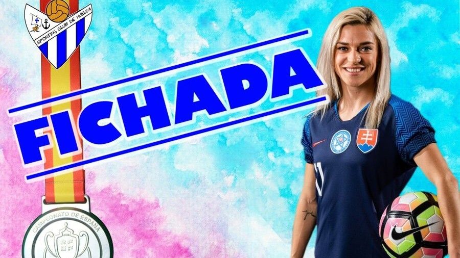 El Sporting Huelva se refuerza con la internacional eslovaca Patrícia Hmírová