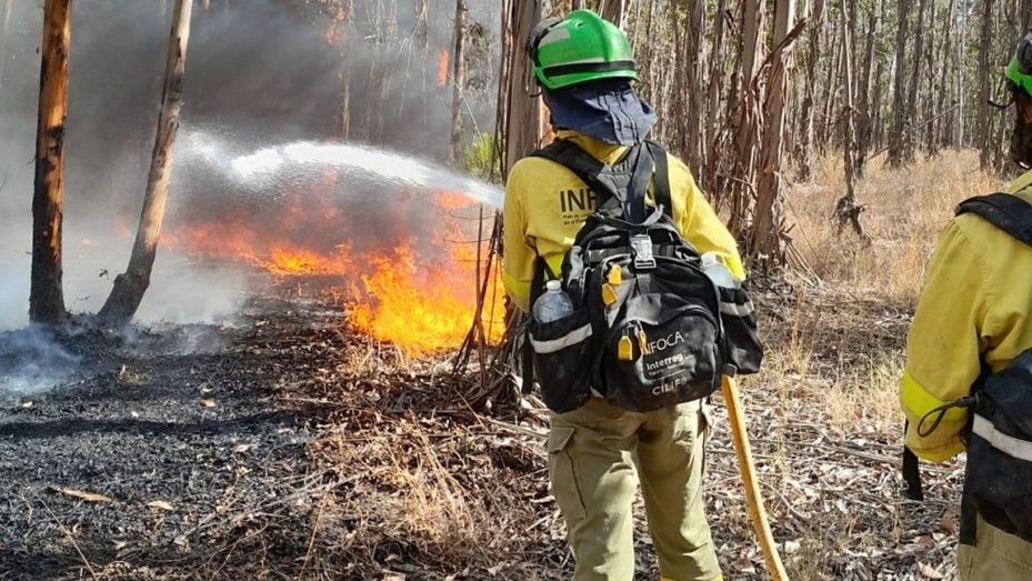 Infoca da por controlados los incendios de Almonte y Bonares