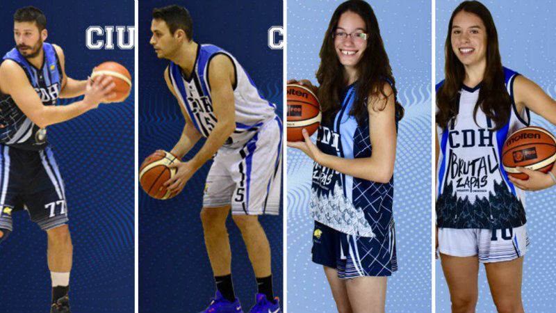 Los veteranos Javi Montaner y Germán Rodríguez y las hermanas Peral refuerzan al CDH